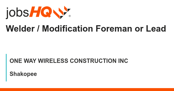 ONE WAY WIRELESS CONSTRUCTION INC
