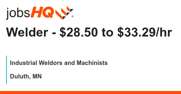 Industrial Weldors and Machinists